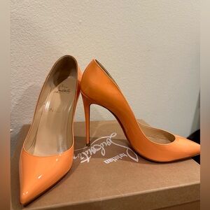Christian louboutin Pigalle 100mm patent heels size 40